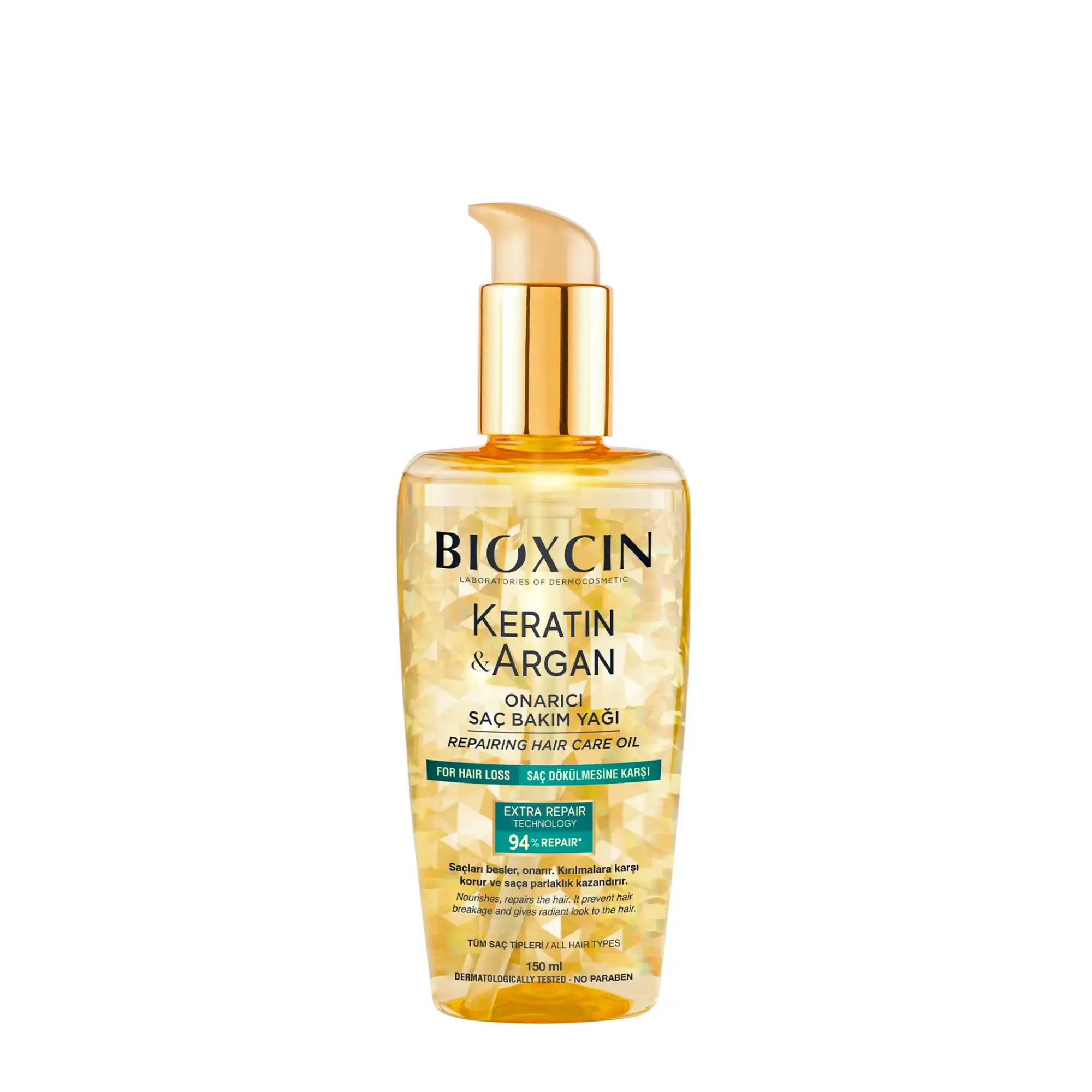 Bioxcin Repairing Oil Keratin & Argan 