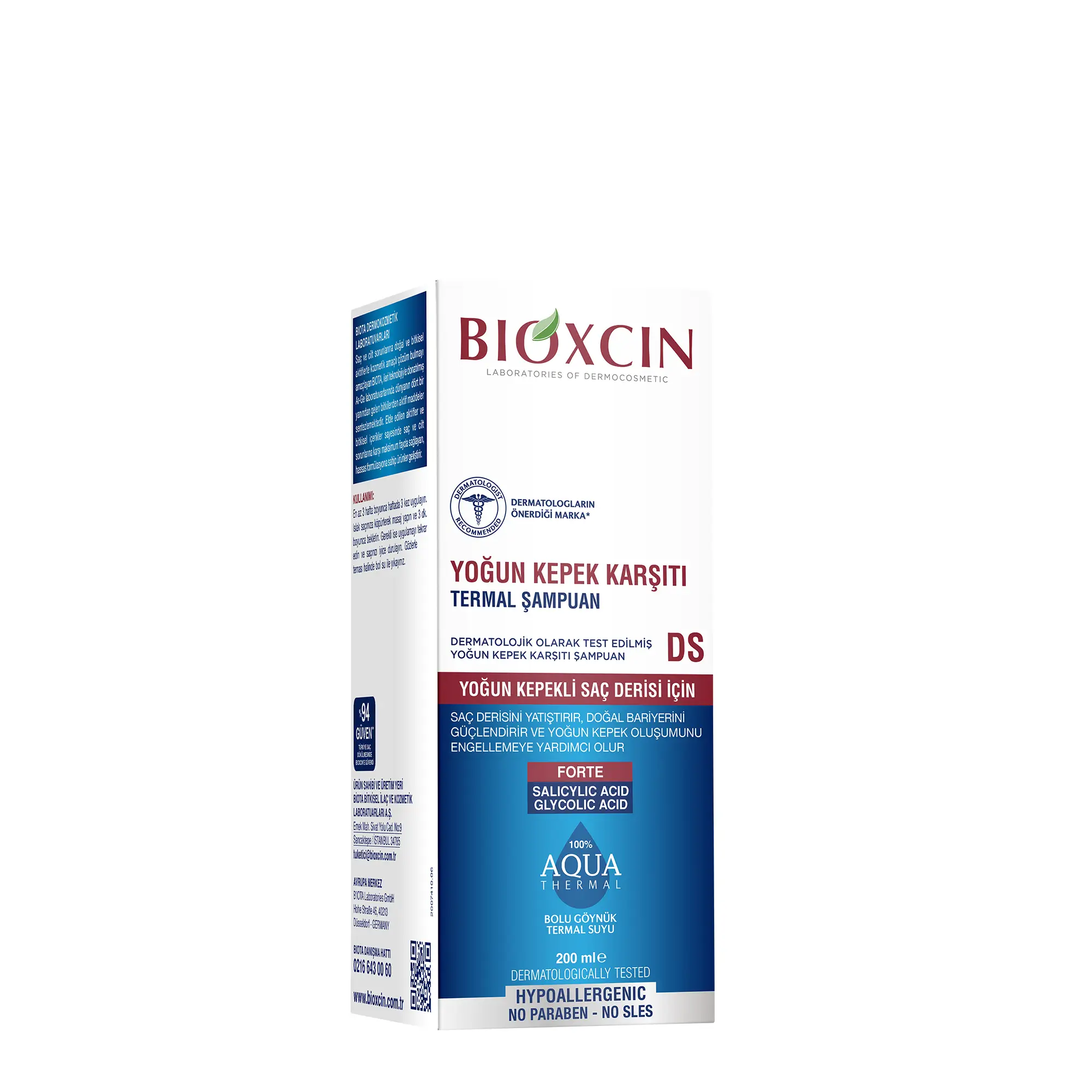 Bioxcin Shampo me ujëra termale për zbokth intensivë DS 200ml