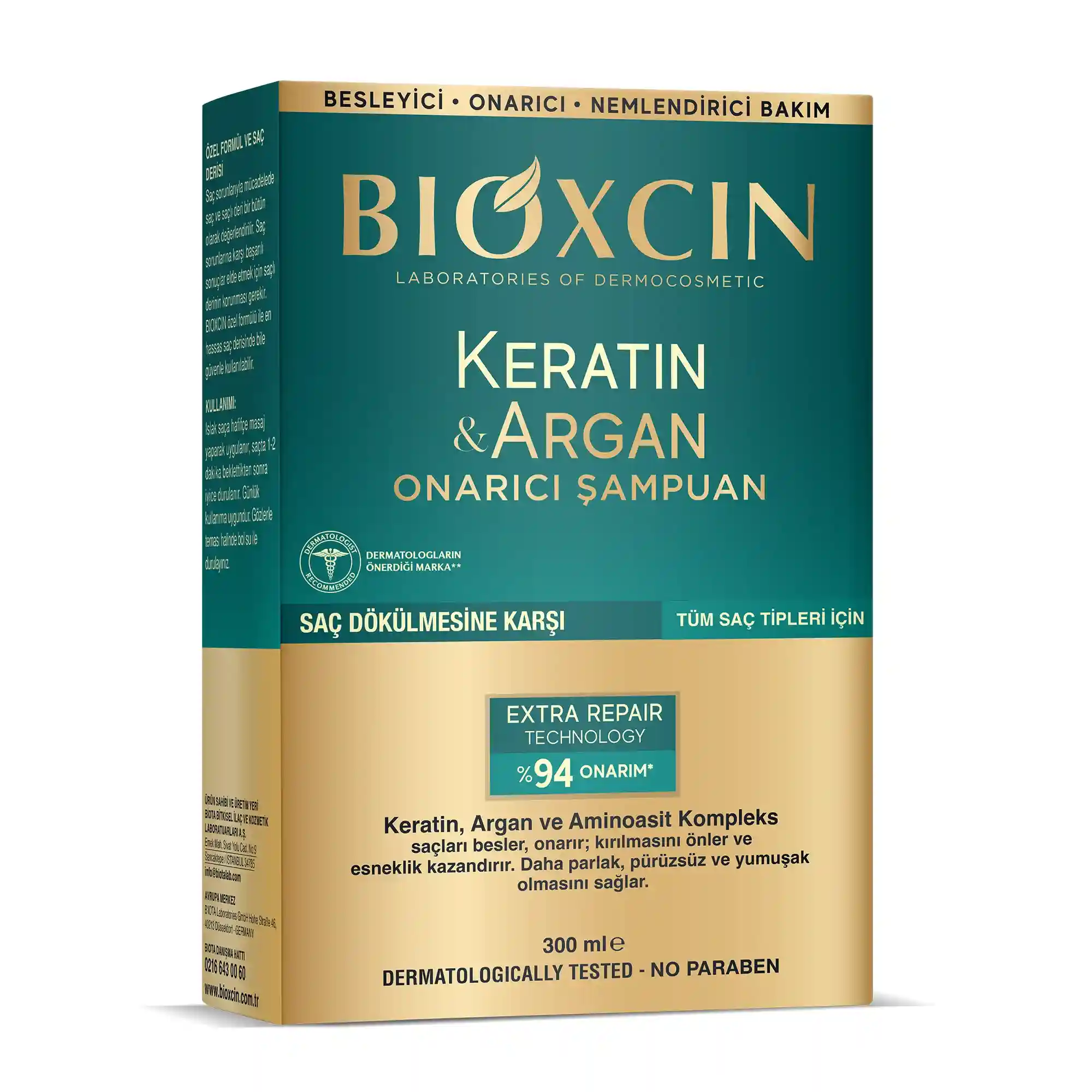 Bioxcin Shampo Keratin & Argan